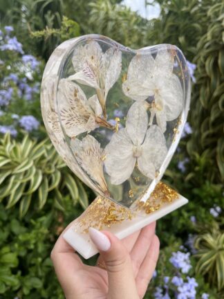 Quadro Coração com base