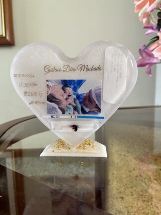 Quadro Baby coração P