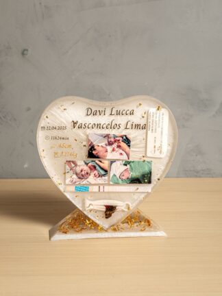 Quadro Baby coração G